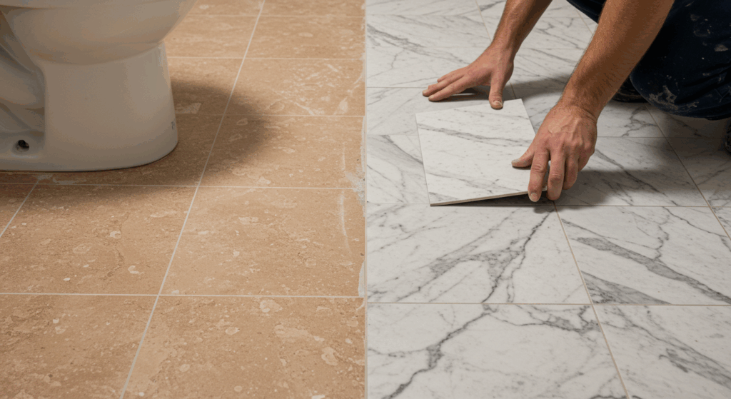 床材を変えるだけで、こんなにお洒落になるの？