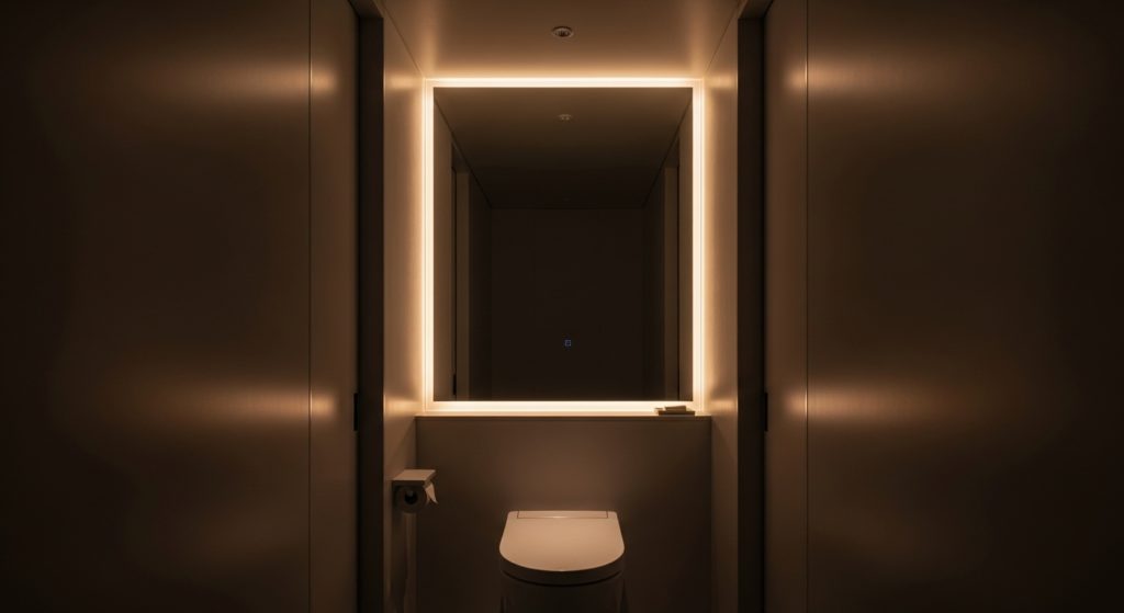 たった一つの照明で、ホテルみたいなトイレになるって本当？