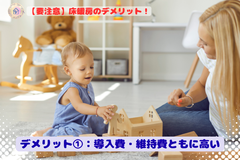 デメリット①：導入費・維持費ともに高い