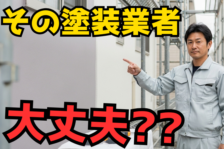 現場でわかる！信頼できる塗装業者の見分け方