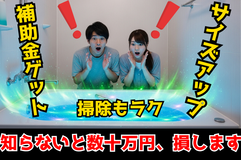 【知らないとヤバい】プロが本当は教えたくないお風呂リフォーム必殺技5選を忖度なしに暴露!
