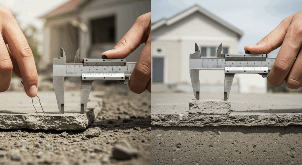 たかが3cmされど3cm。「基礎の厚み」が明暗を分ける